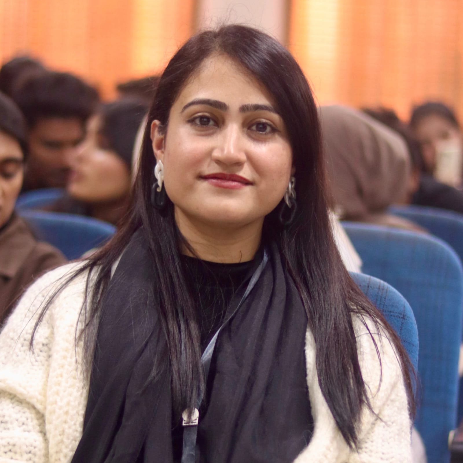 Portrait of Dr. Ayesha Mirza, Head of Creative & Digital Media